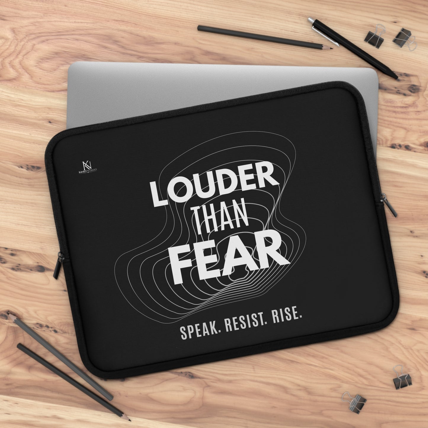 Empowerment Laptop Sleeve – Inspirational Protective Case (5 Designs, 3 Sizes)