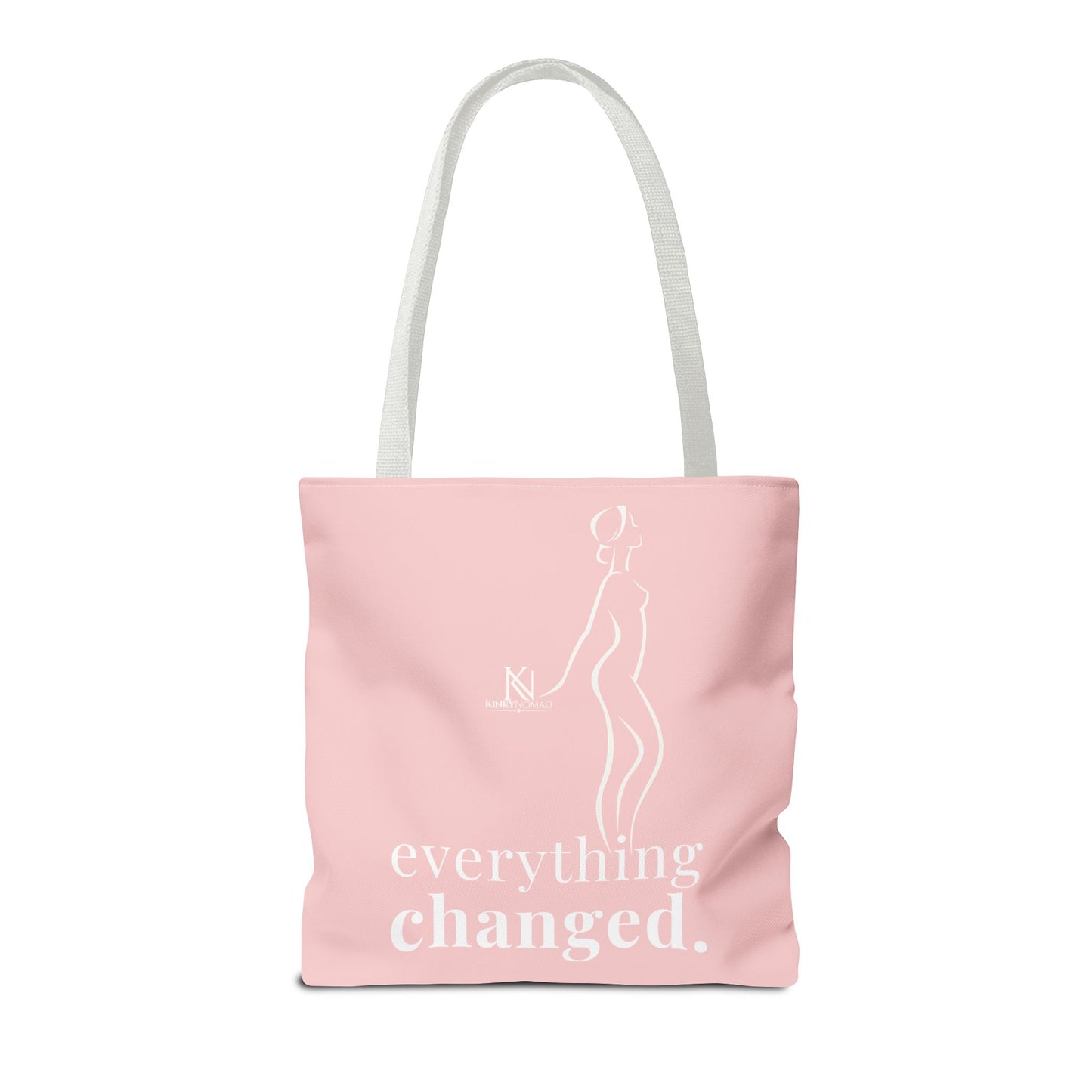 Empowerment Tote Bag – 16x16 Durable Polyester Tote | Louder Than Fear, Her Power, My Body My Rules, We Know Nothing