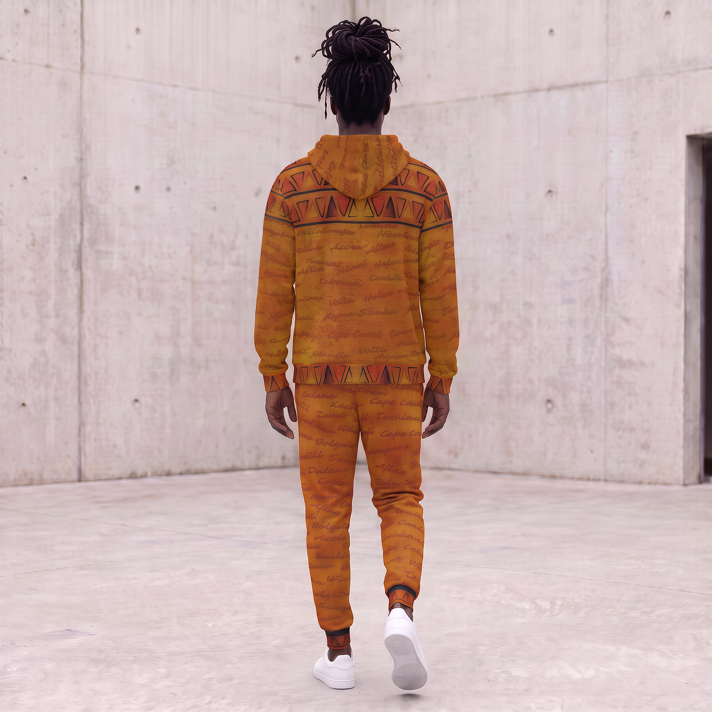 All Roads Lead to Ghana Bundle | Hoodie & Joggers | Kinky Nomad