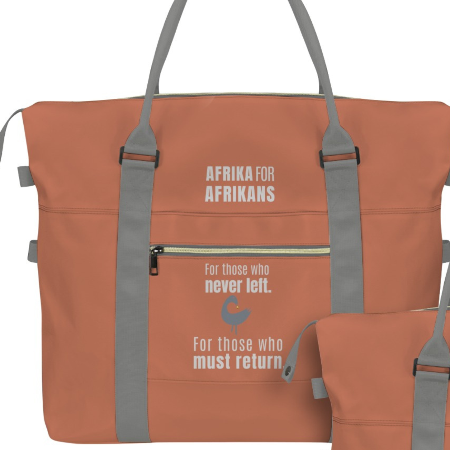 Afrika for Afrikans Utility Duffle Bag | Statement Travel & Gym Bag