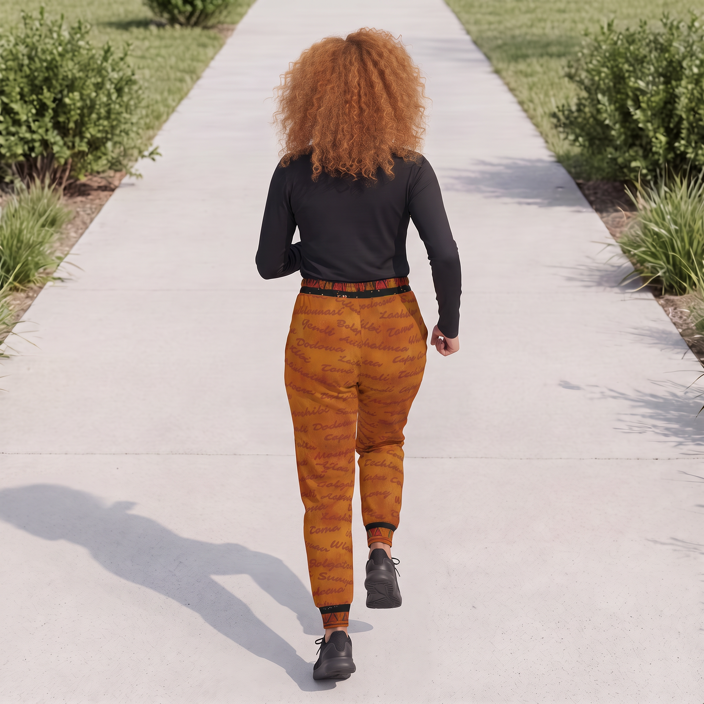 All Roads Lead to Ghana Joggers | ALTG Series | Unisex | Kinky Nomad