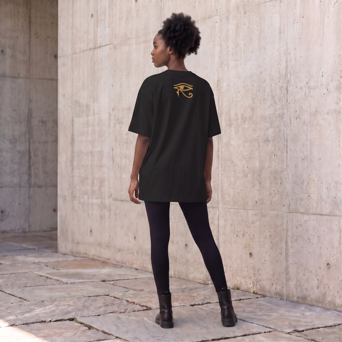 Isis Oversized Tee | Kemet Series | Organic Cotton | Kinky Nomad