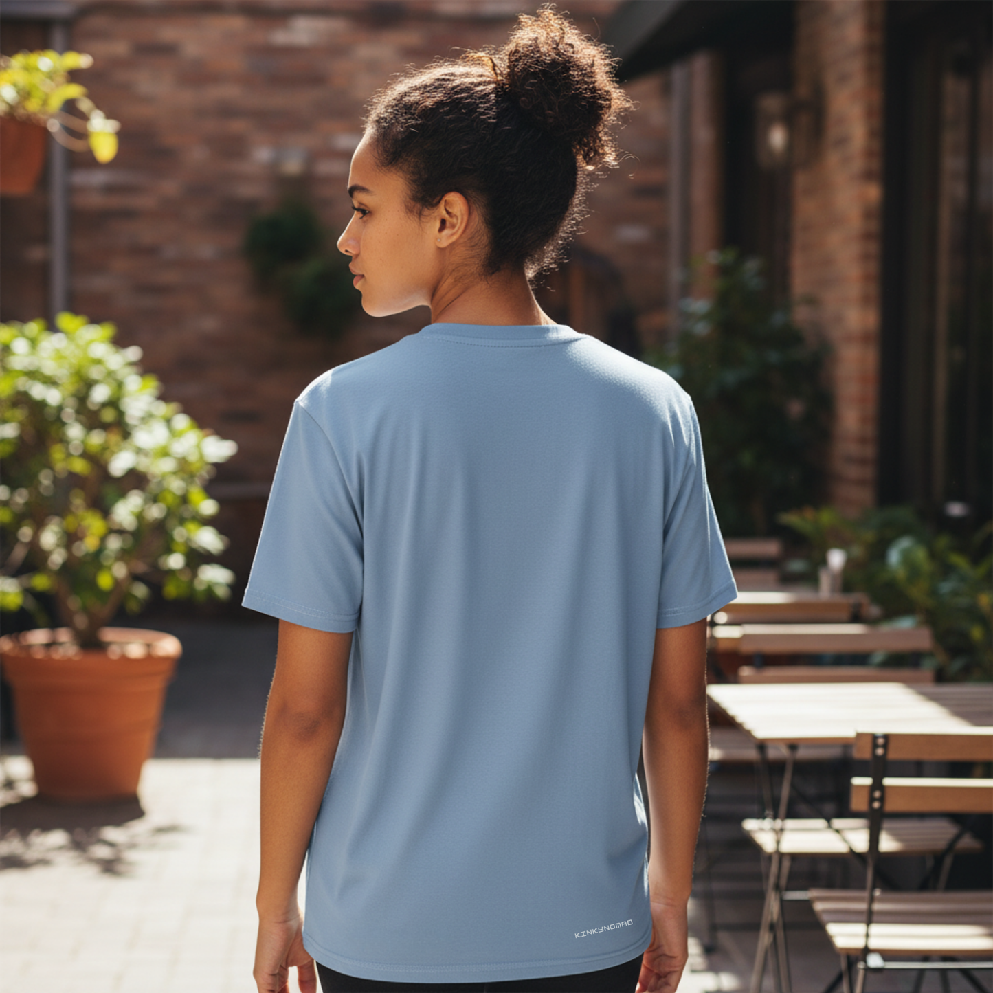 Unedited Cotton Tee – Empowering Minimalist Graphic T-Shirt | Soft Midweight Everyday Top cotton crew neck t-shirt