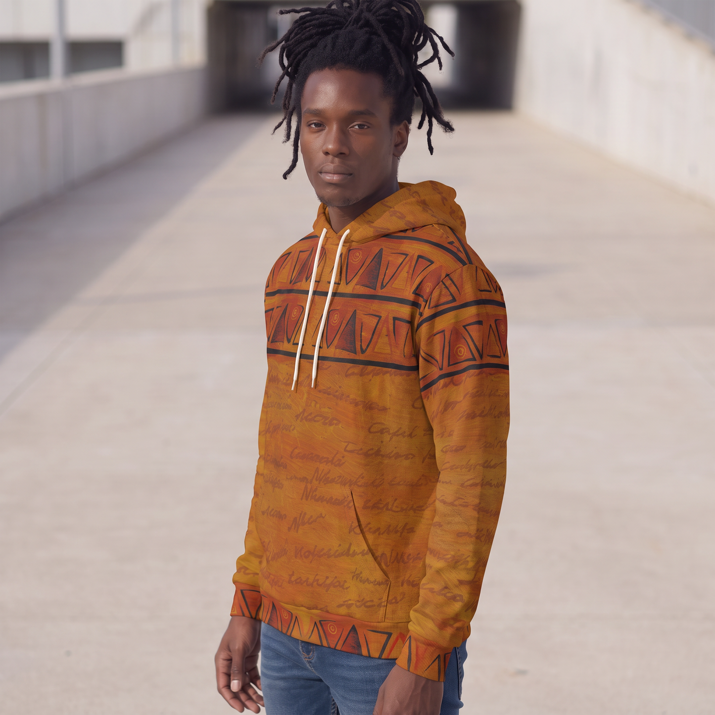 All Roads Lead to Ghana Hoodie | ALTG Series | Unisex | Kinky Nomad