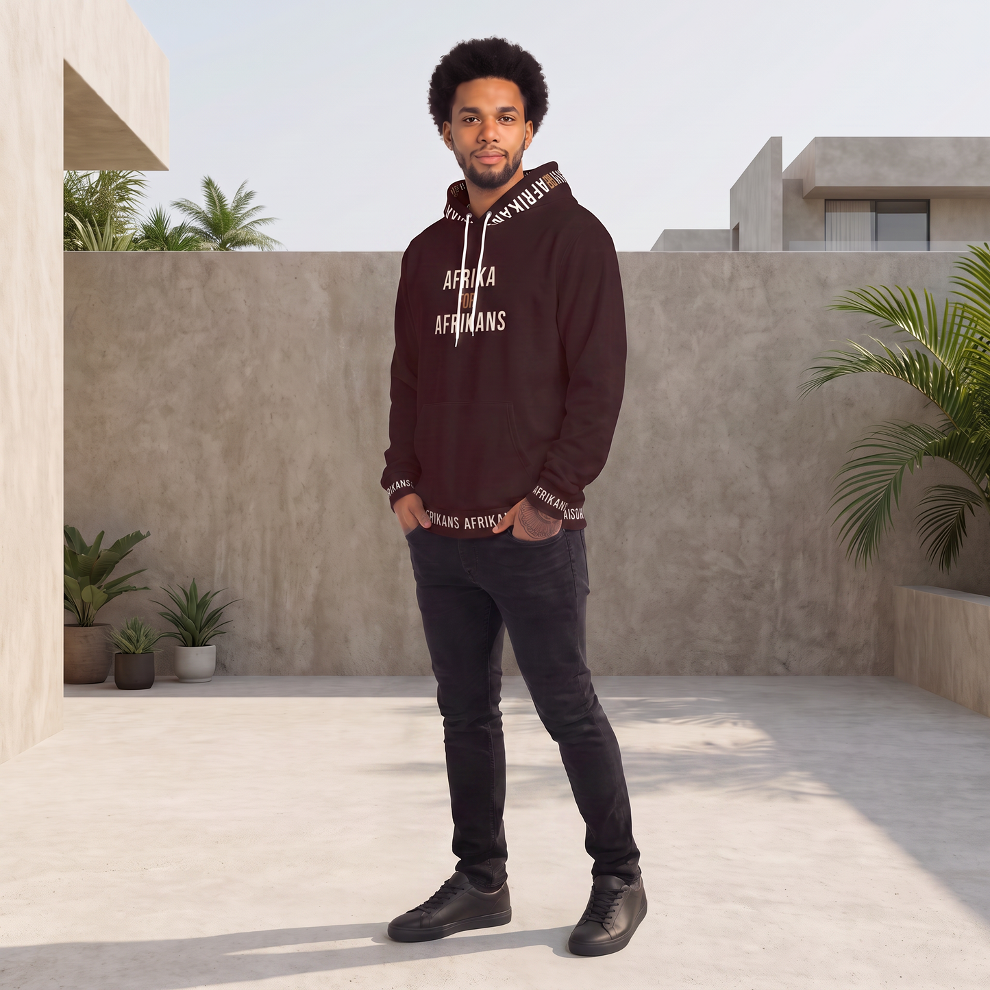 Afrika for Afrikans Hoodie | Manifesto Series | Unisex | Kinky Nomad
