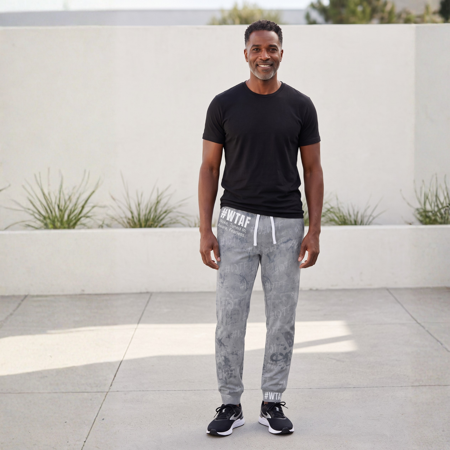 #WTAF | Woke. Tuned In. Aware. Fearless. Joggers | Manifesto Series | Unisex | Kinky Nomad