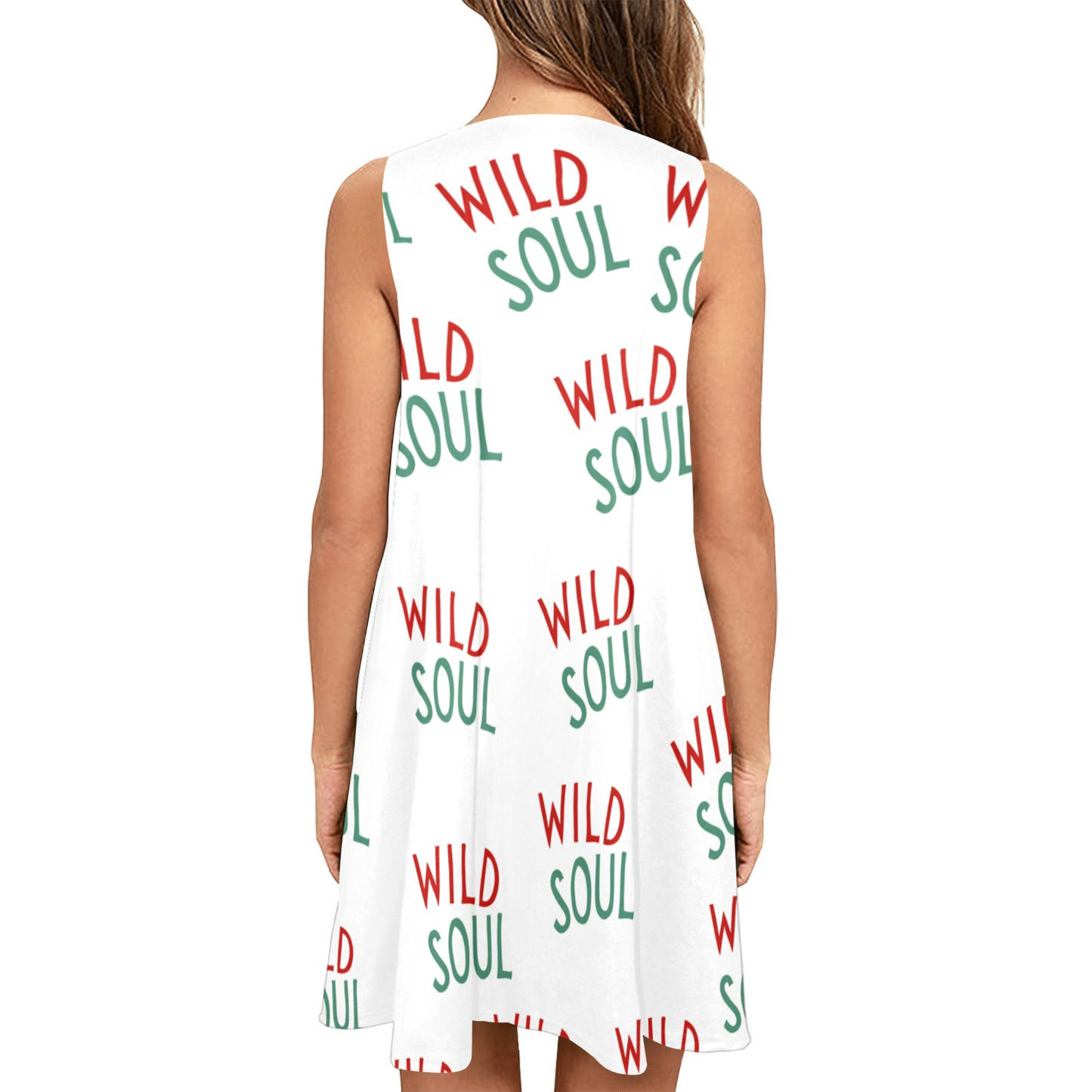 Wild Soul Sleeveless A-Line Pocket Dress