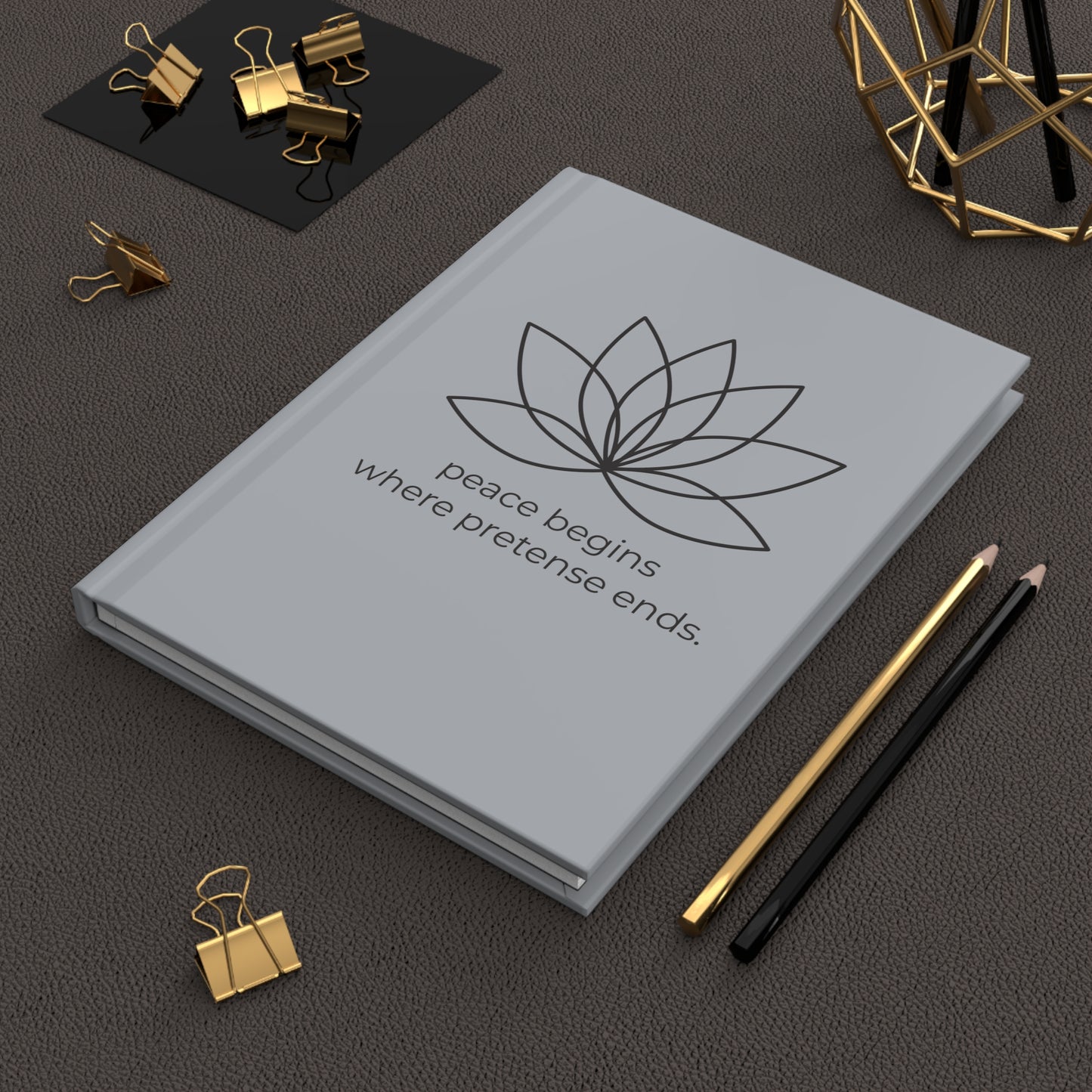 Empowerment Hardcover Journal – Where Peace Begins