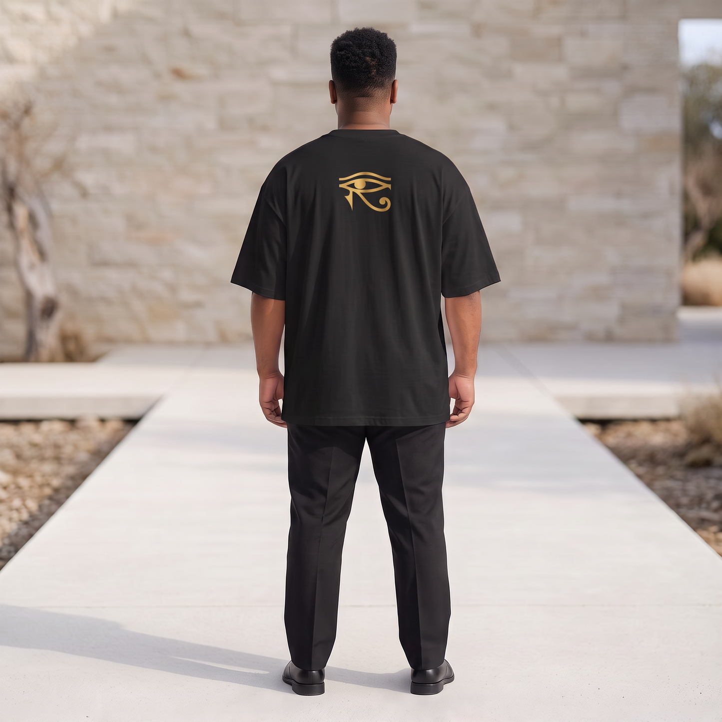 Osiris Oversized Tee | Kemet Series | Organic Cotton | Kinky Nomad