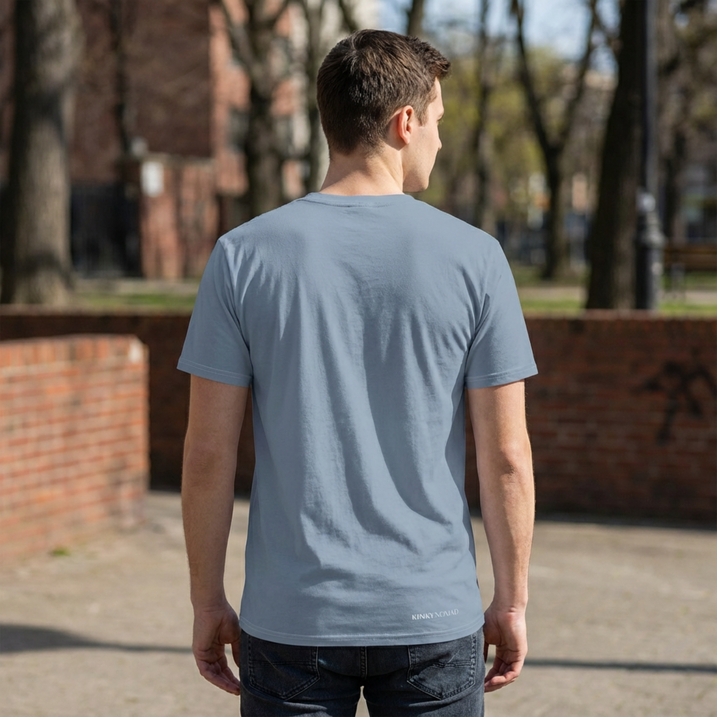 Unedited Cotton Tee – Empowering Minimalist Graphic T-Shirt | Soft Midweight Everyday Top cotton crew neck t-shirt