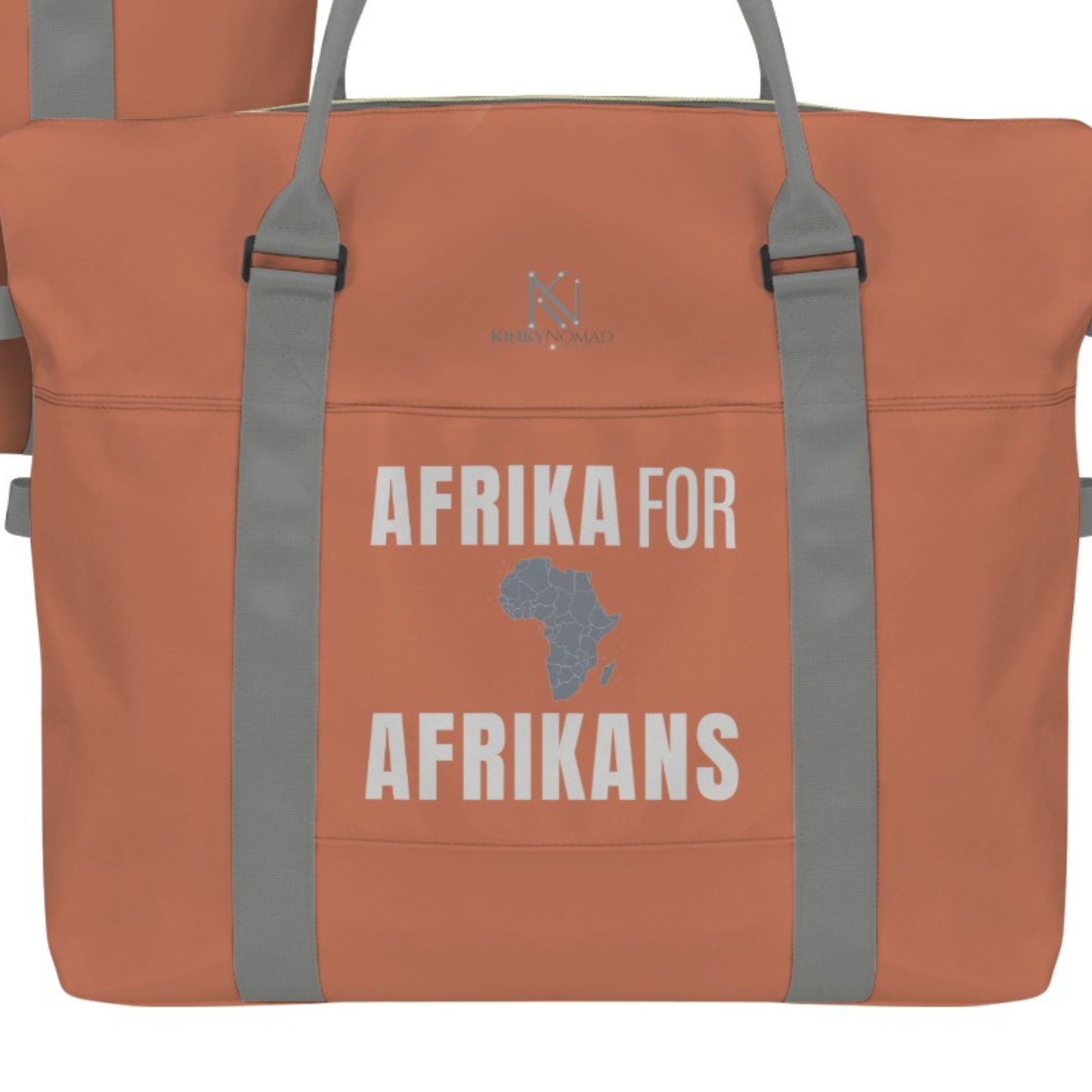 Afrika for Afrikans Utility Duffle Bag | Statement Travel & Gym Bag