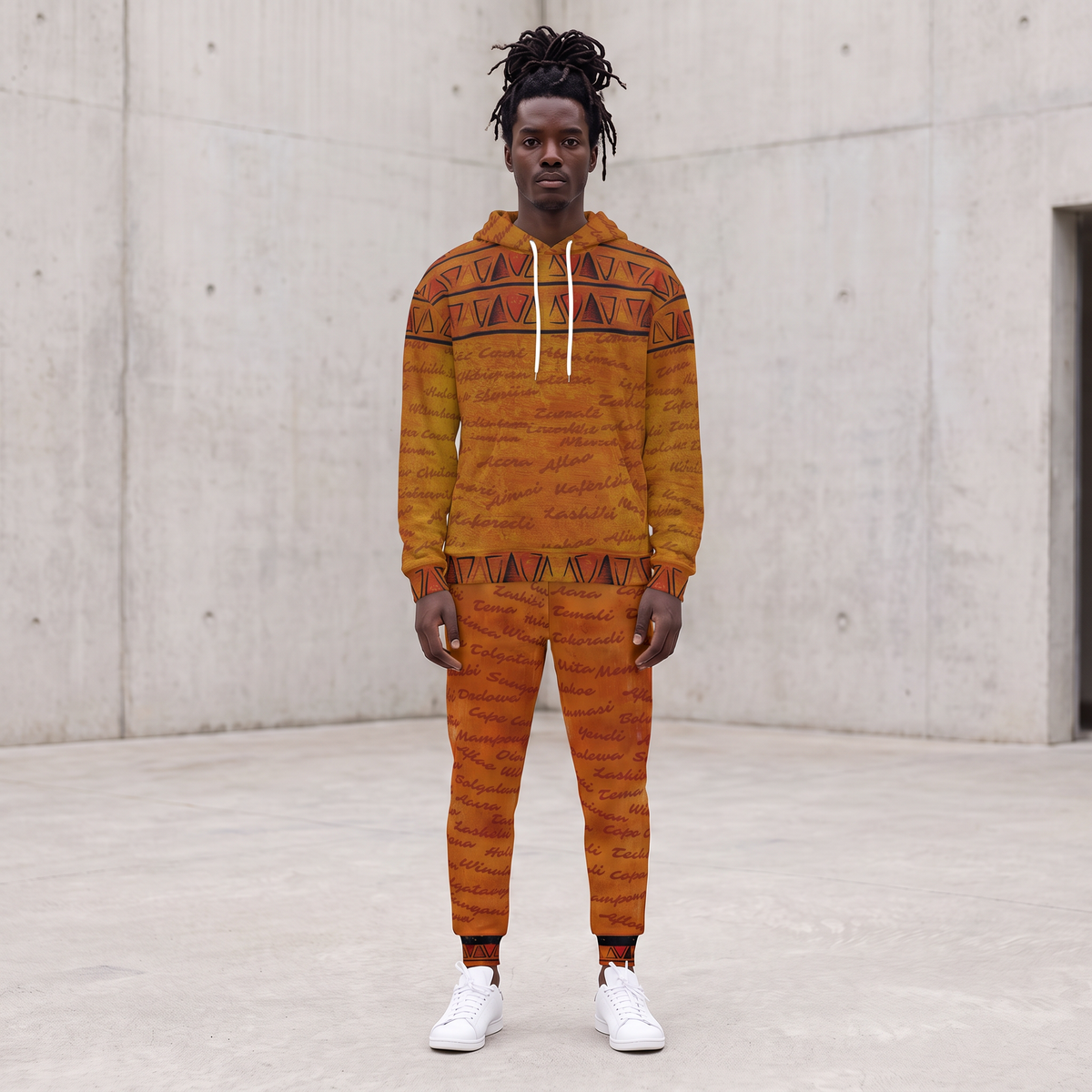 All Roads Lead to Ghana Bundle | Hoodie & Joggers | Kinky Nomad