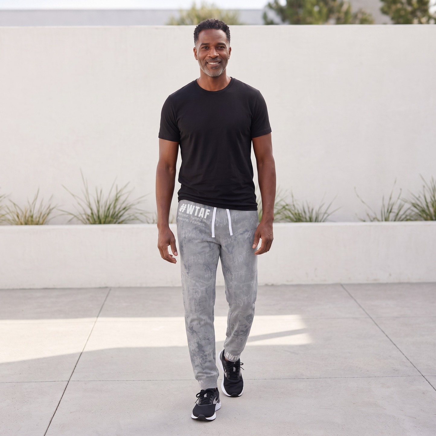 #WTAF | Woke. Tuned In. Aware. Fearless. Joggers | Manifesto Series | Unisex | Kinky Nomad