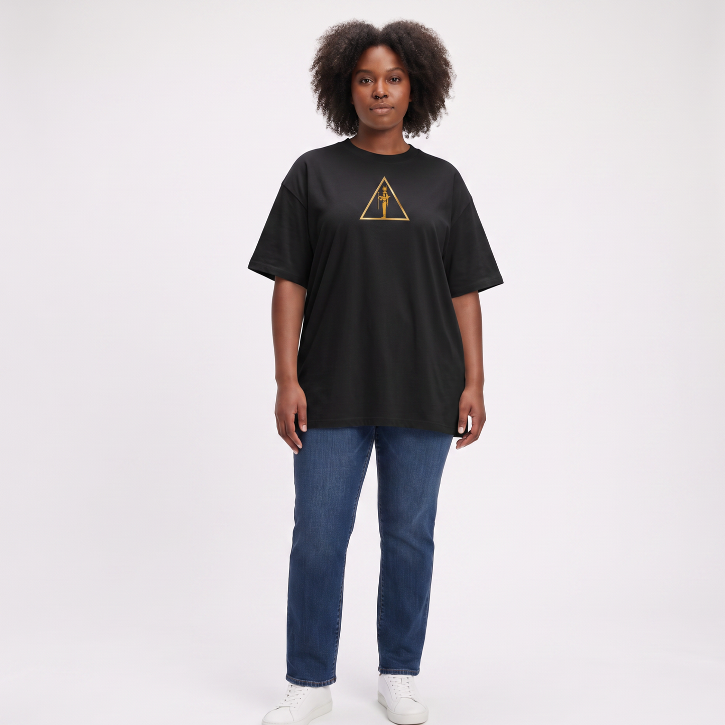 Isis Oversized Tee | Kemet Series | Organic Cotton | Kinky Nomad