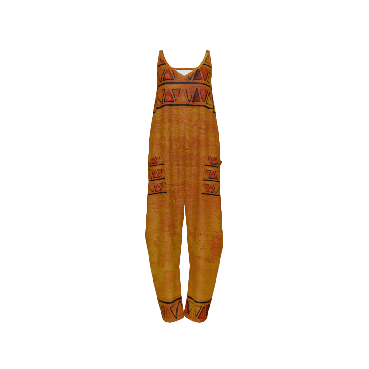 African Geometric Jumpsuit | Ghana Ground Series | Kinky Nomad
