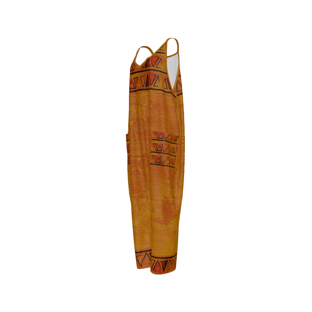 African Geometric Jumpsuit | Ghana Ground Series | Kinky Nomad