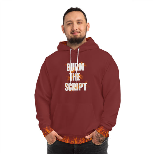 Burn the Script Hoodie – Let’s Torch the Lies Bold Empowerment Unisex Hoodie