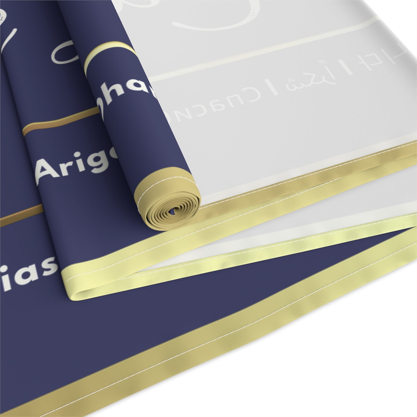 Table Runner – Abundance, Connection, Calm Home Wild Soul, Gratitude | Cotton Twill & Polyester | 2 Sizes