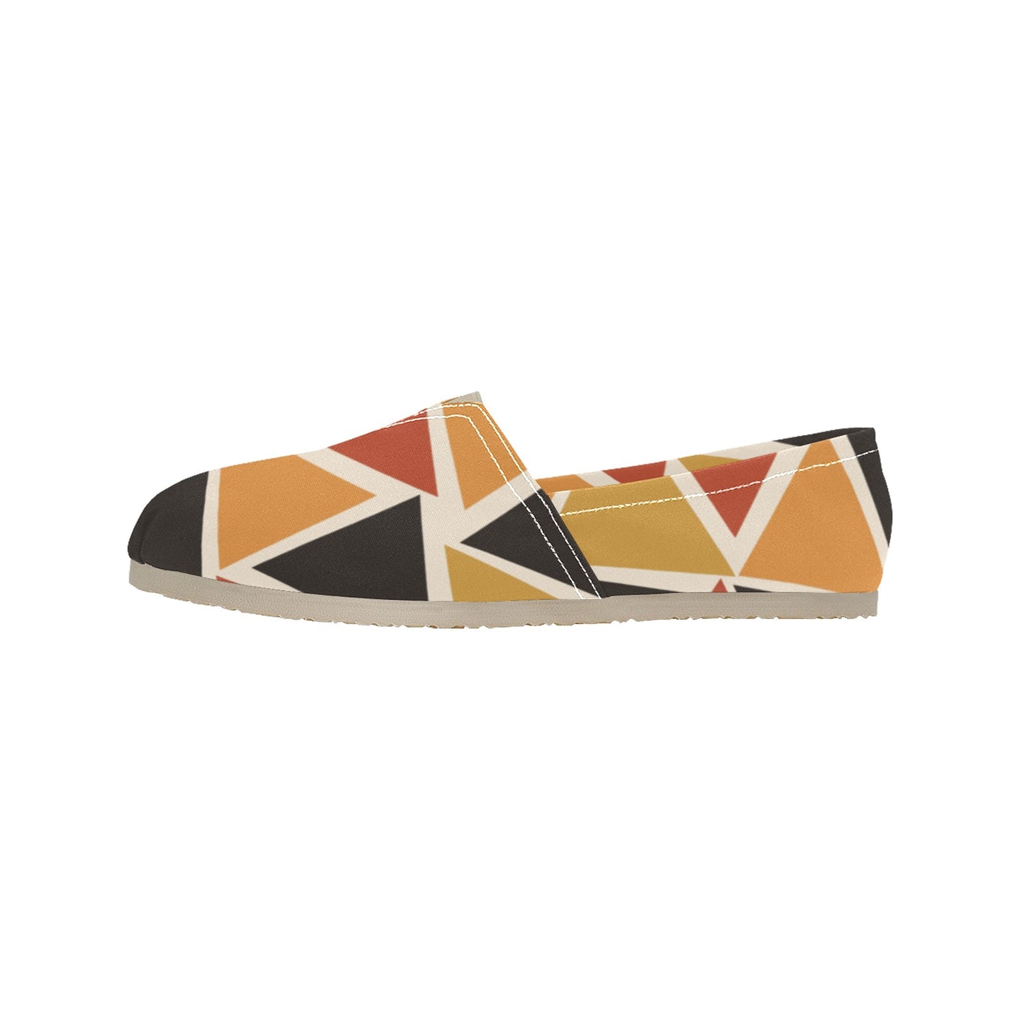 Canvas Slip-On Shoes | Ghana & Angles Series | Kinky Nomad