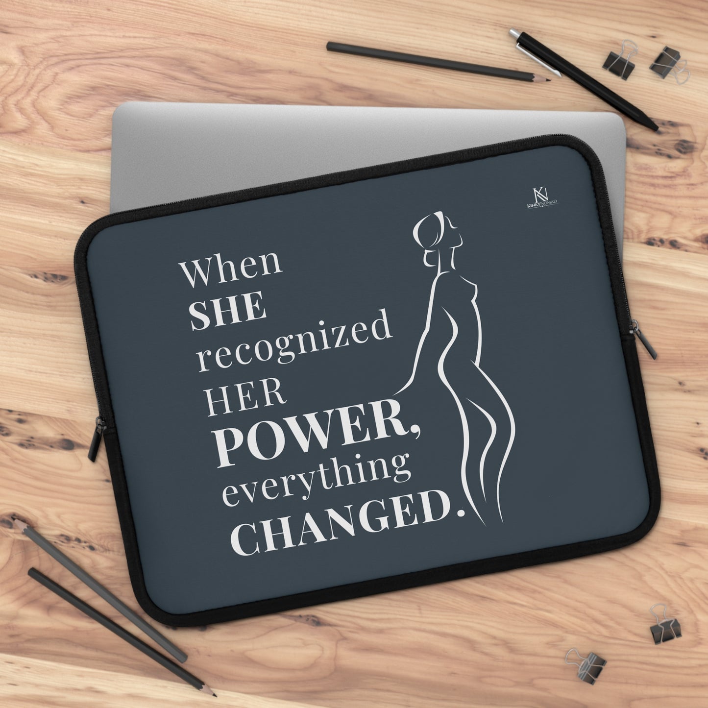 Empowerment Laptop Sleeve – Inspirational Protective Case (5 Designs, 3 Sizes)