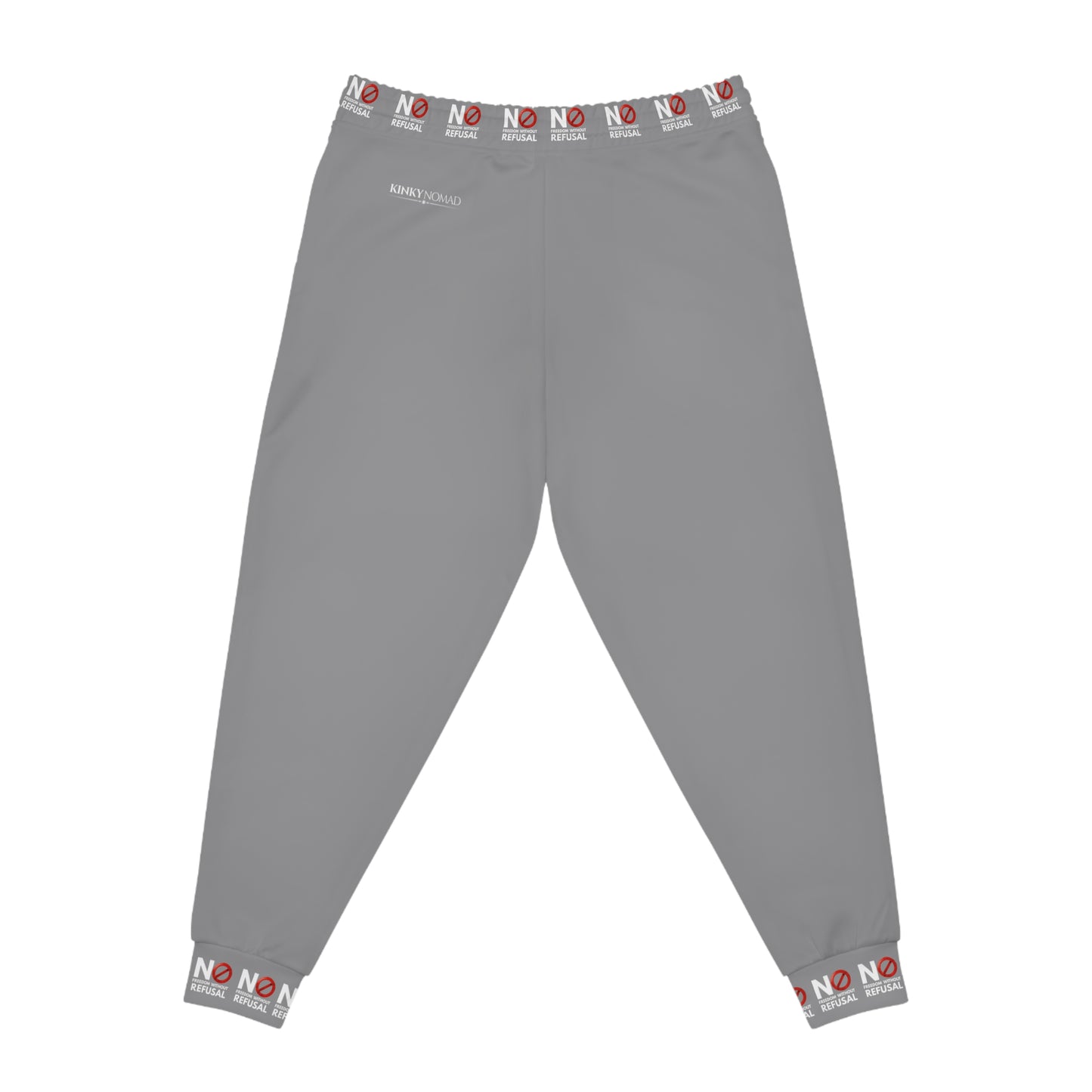 NO FREEDOM Athletic Joggers -GRAY