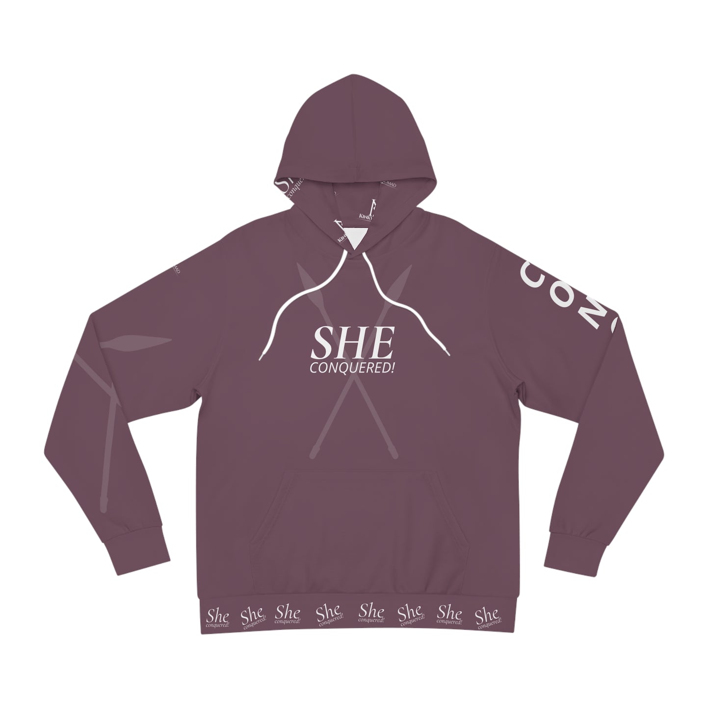 She Conquered –  Empowerment Hoodie