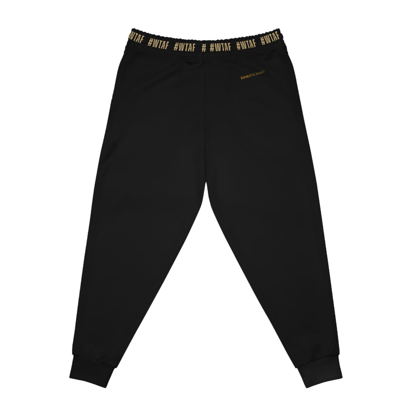 #WTAF - Athletic Joggers — BLACK