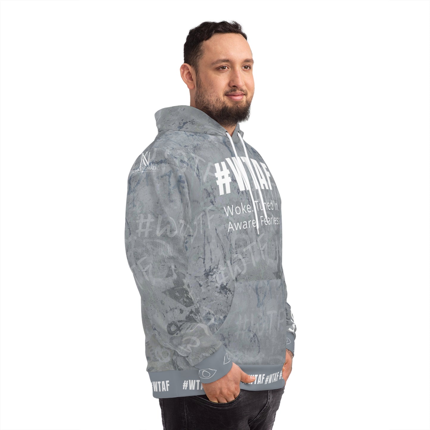 #WTAF Hoodie – Woke. Tuned In. Aware. Fearless.