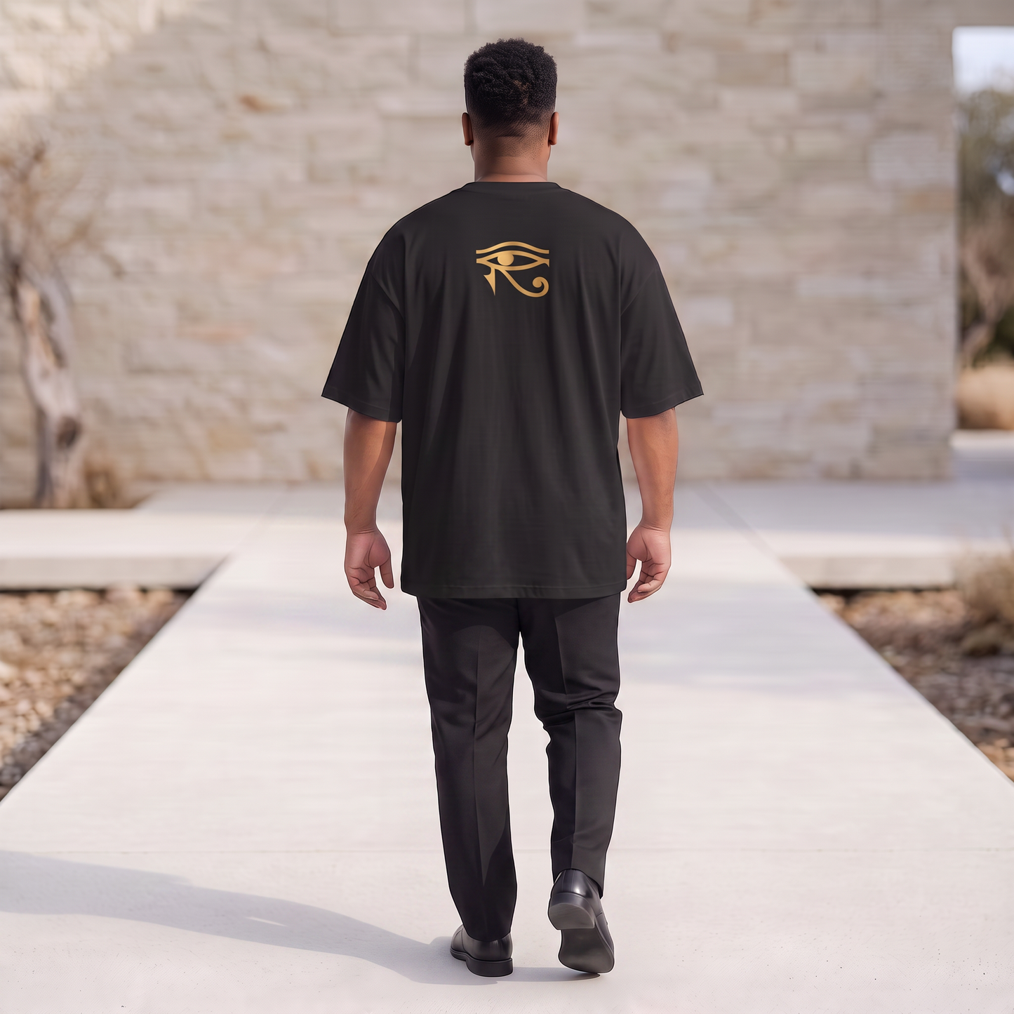 Osiris Oversized Tee | Kemet Series | Organic Cotton | Kinky Nomad
