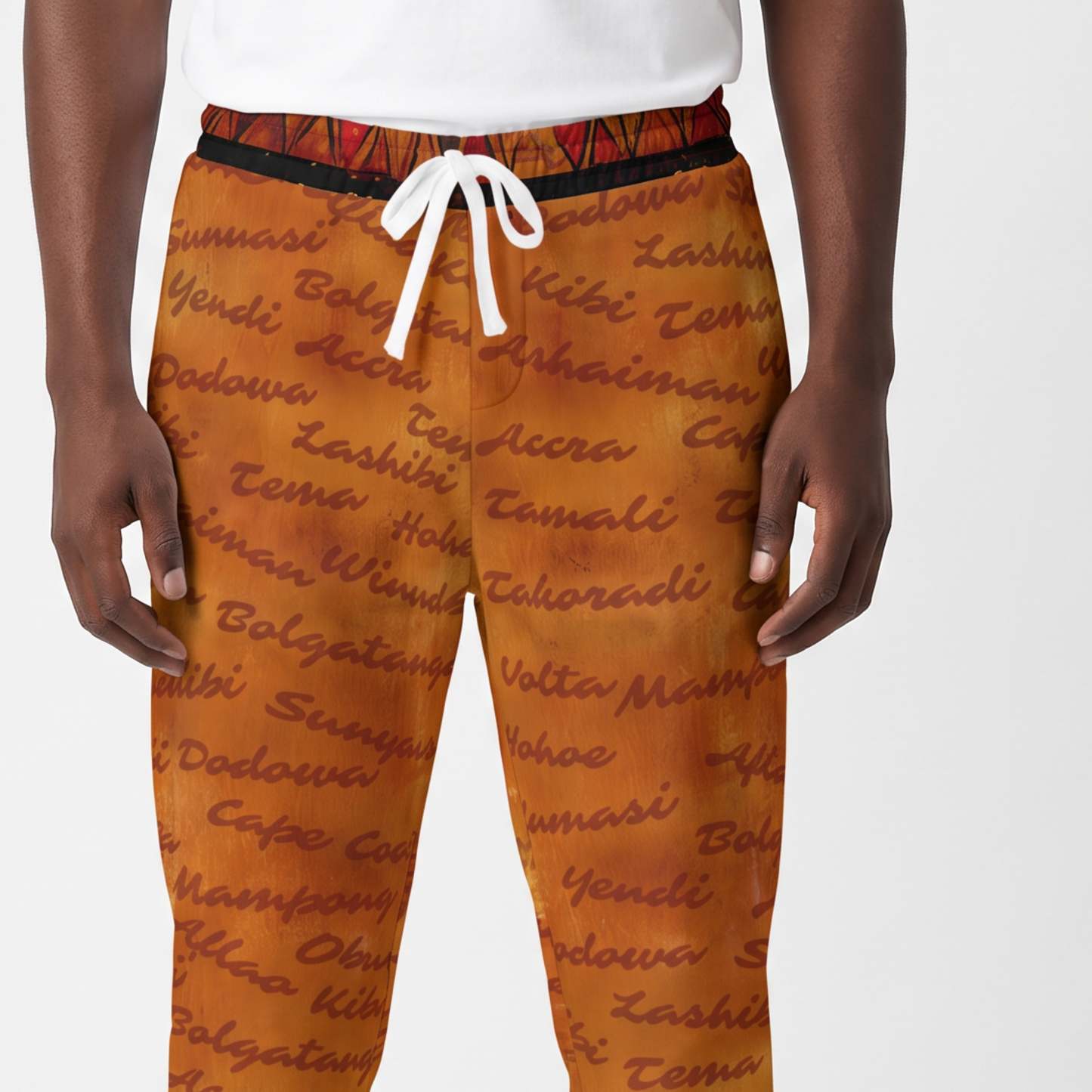 All Roads Lead to Ghana Joggers | ALTG Series | Unisex | Kinky Nomad