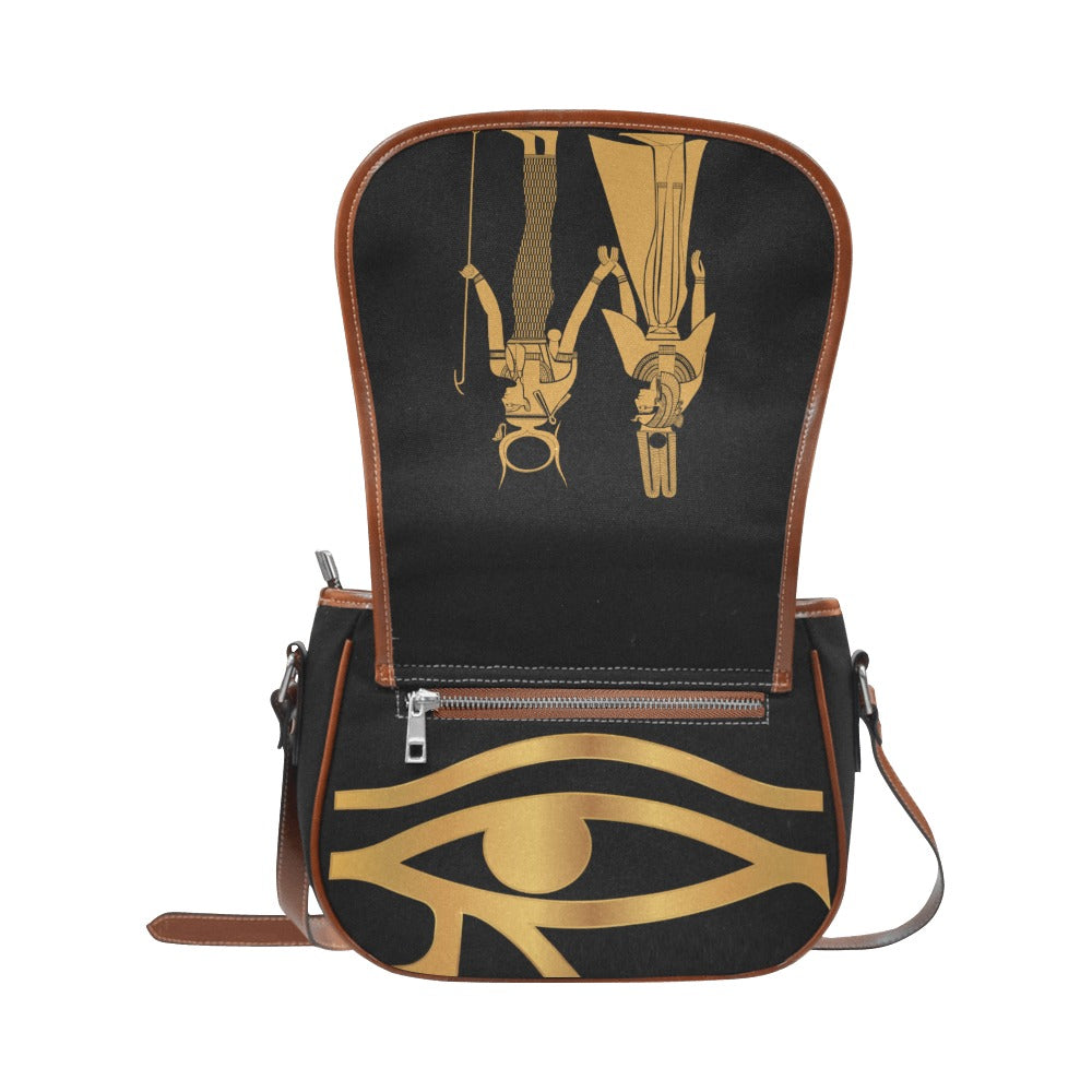 Crossbody Saddle Bag | Angles Savanna Kemet Ghana | Kinky Nomad