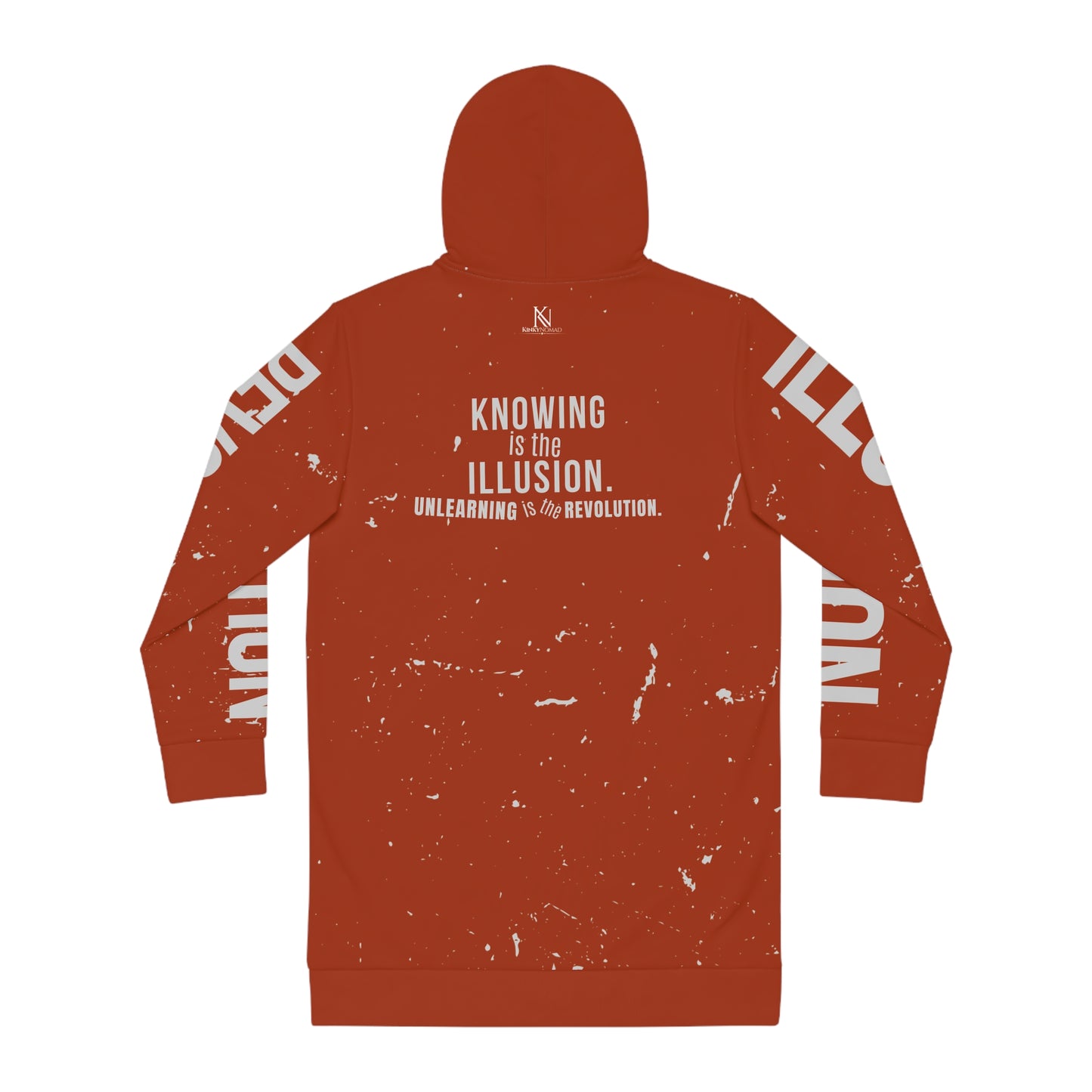 We Know Nothing Hoodie Dress – Women’s Empowerment Streetwear