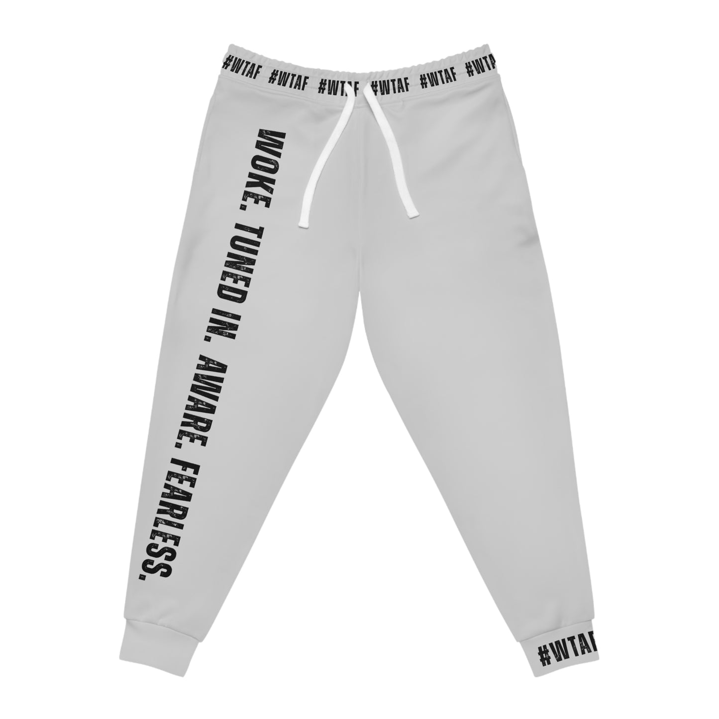 #WTAF - Athletic Joggers — LIGHT GRAY