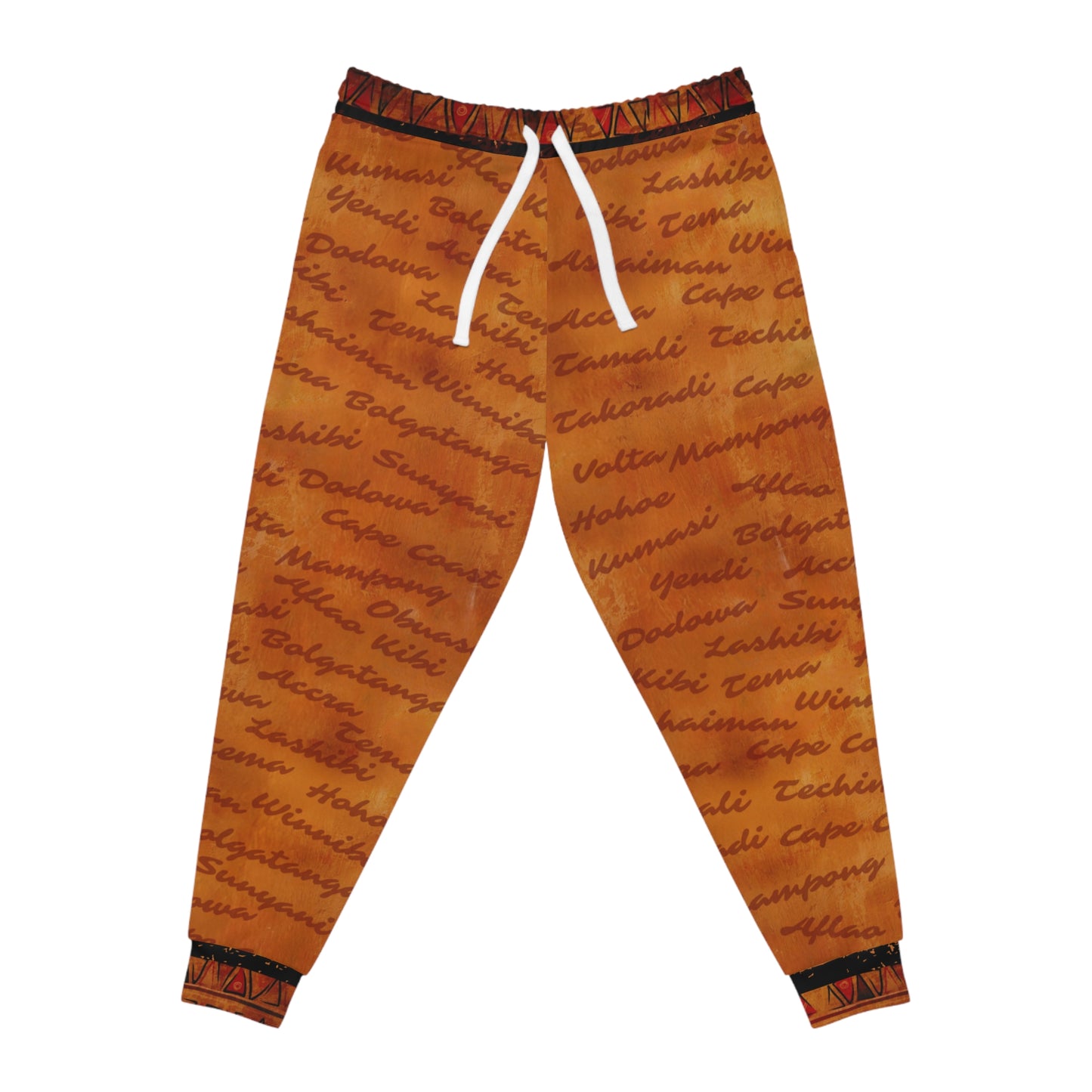 All Roads Lead to Ghana Joggers | ALTG Series | Unisex | Kinky Nomad