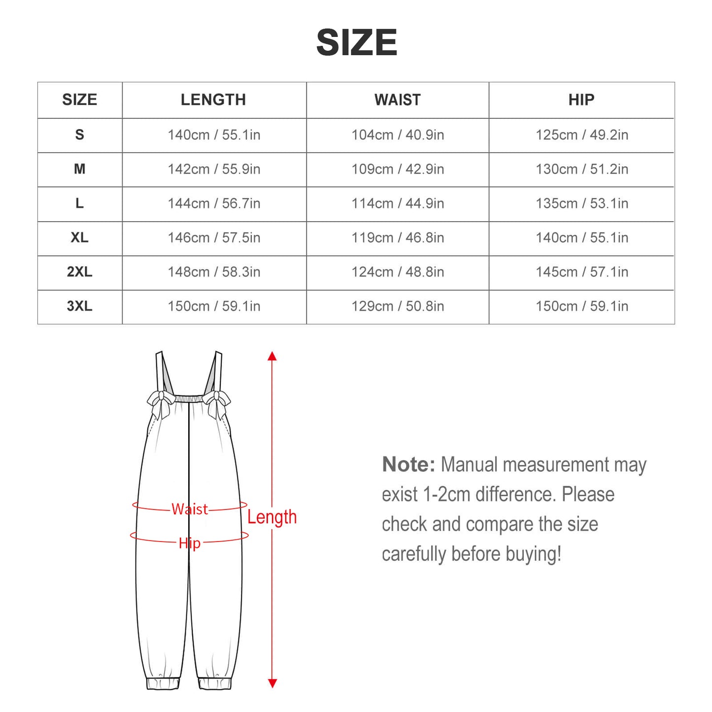 Her Power Goddess Mod  Baggy Suspender Jumpsuit
