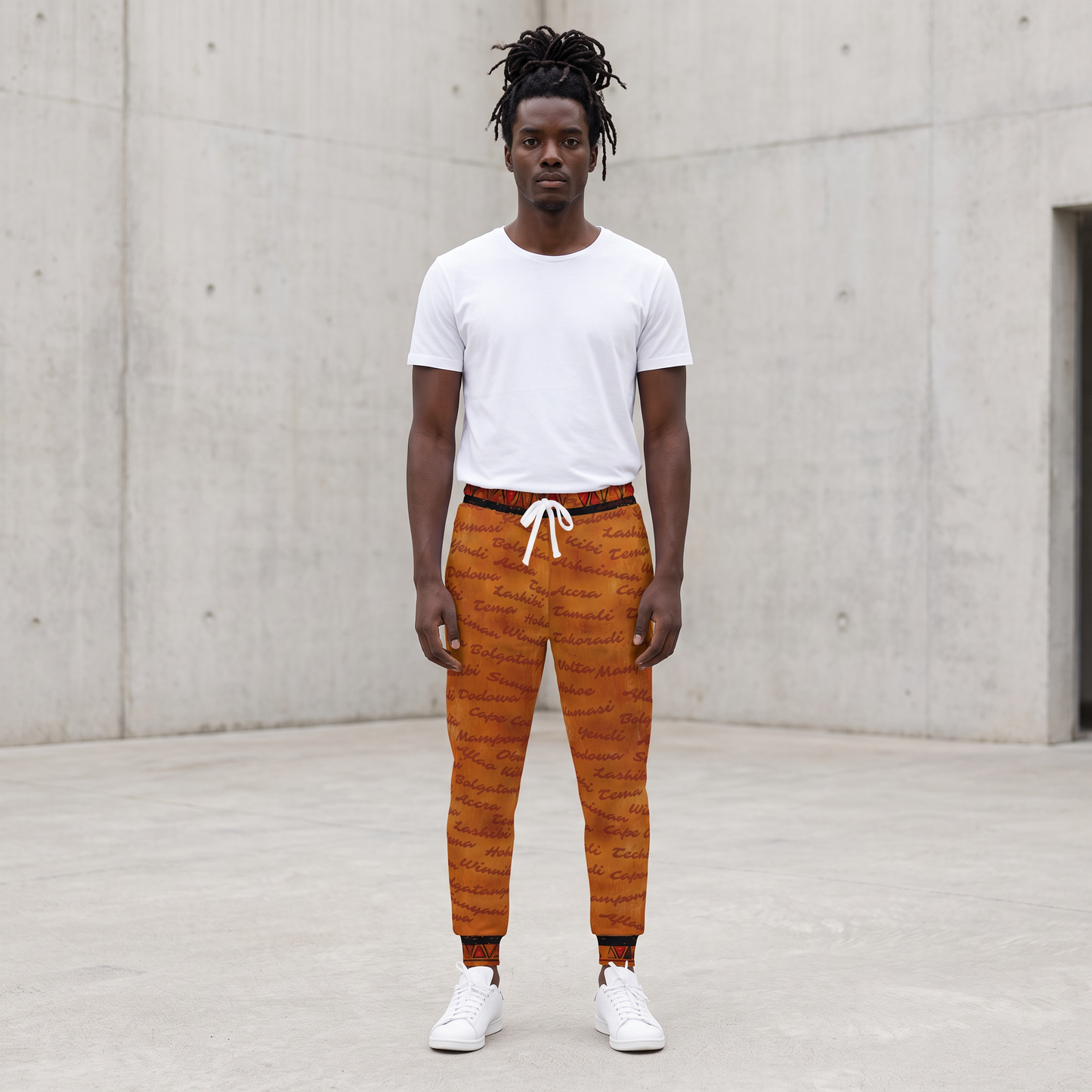 All Roads Lead to Ghana Joggers | ALTG Series | Unisex | Kinky Nomad