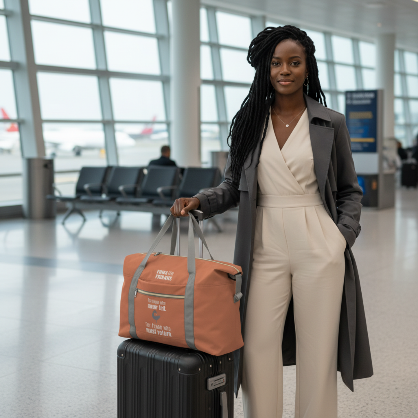 Large Duffel Bag | Afrika for Afrikans Ghana Love Africa | Kinky Nomad