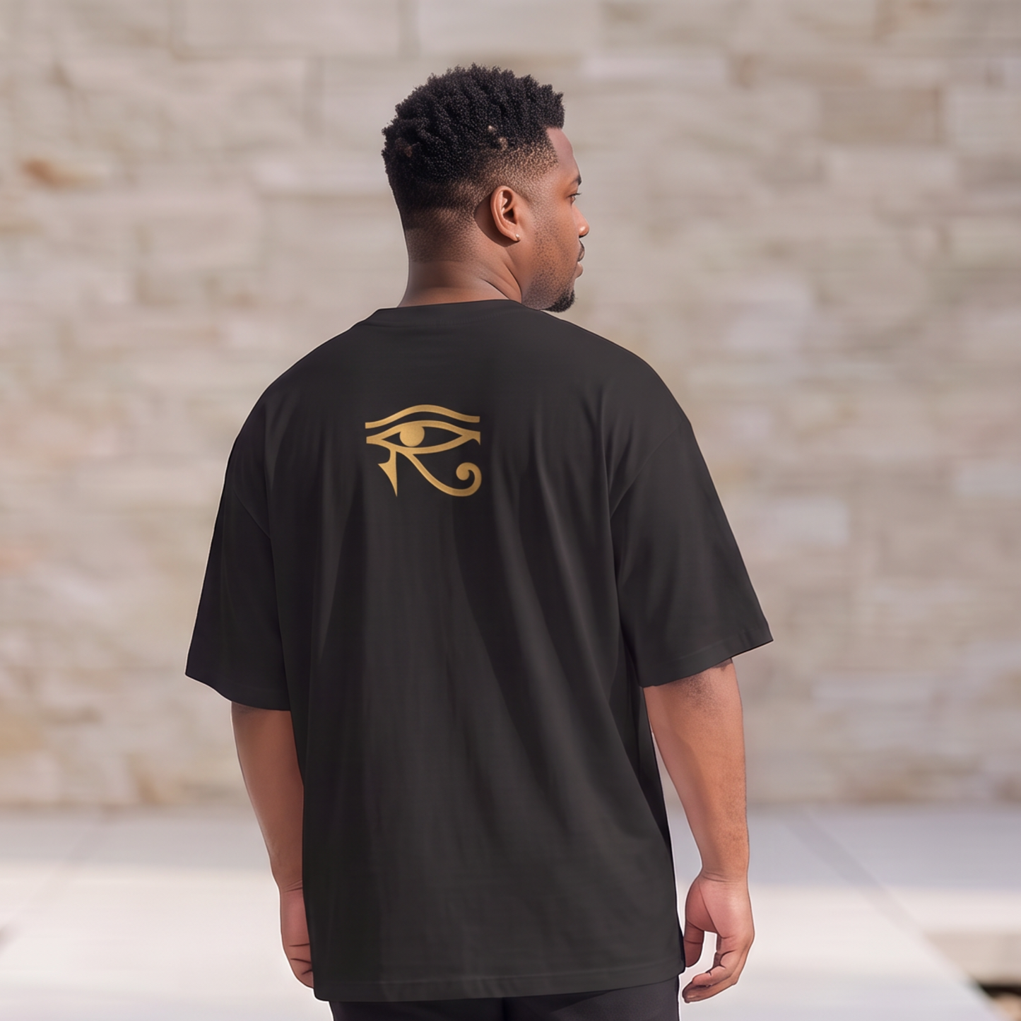 Osiris Oversized Tee | Kemet Series | Organic Cotton | Kinky Nomad