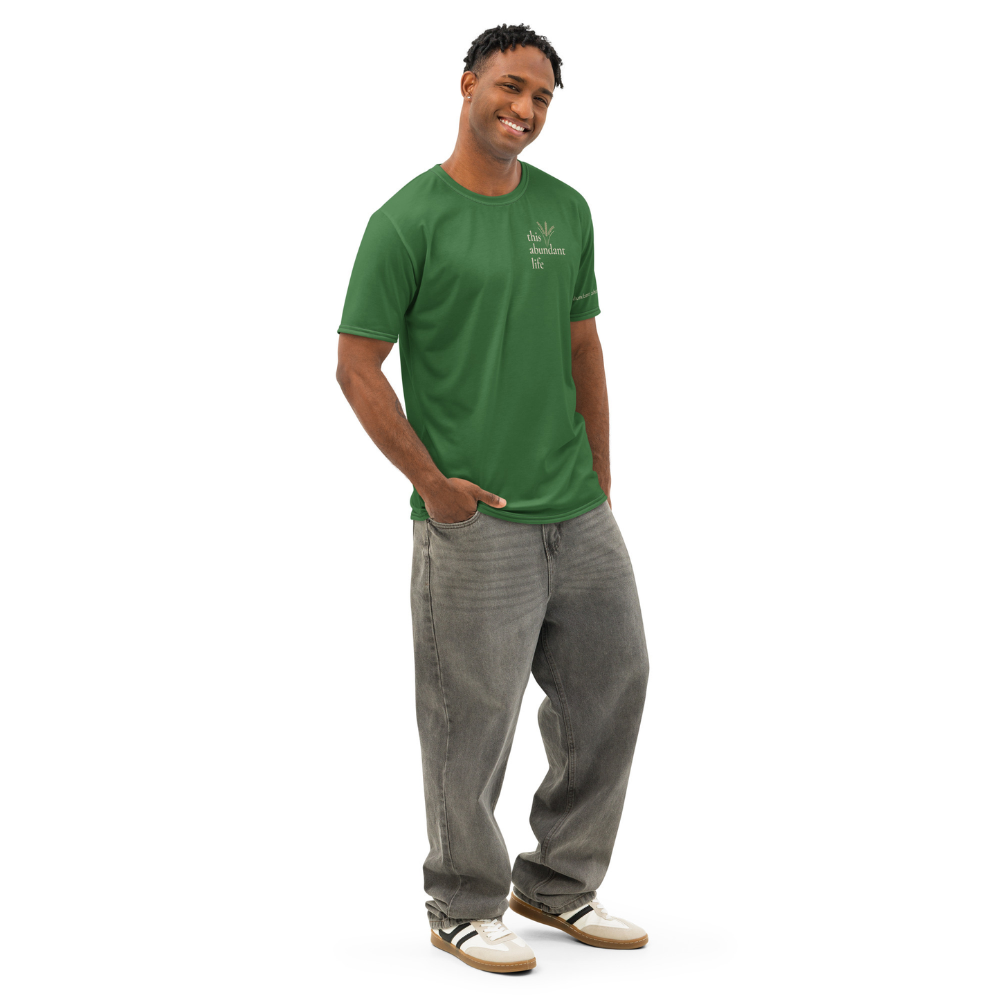 This Abundant Life Cotton Tee | Structured Midweight T-Shirt | Kinky Nomad