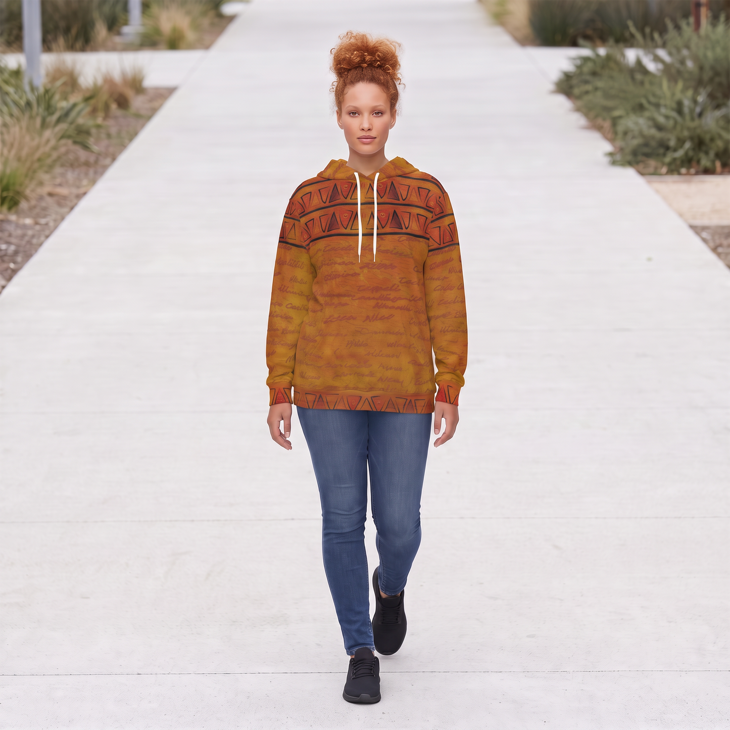 All Roads Lead to Ghana Hoodie | ALTG Series | Unisex | Kinky Nomad