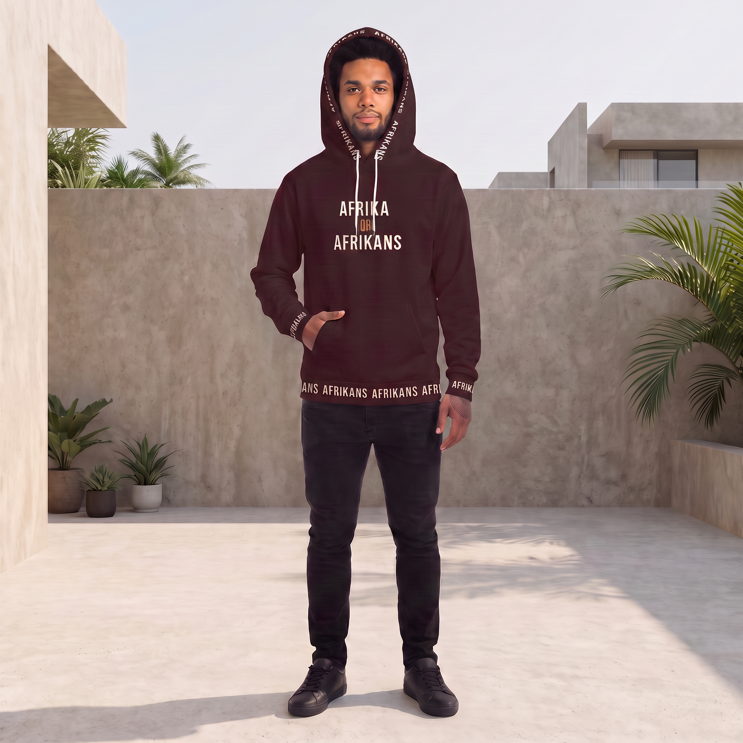 Afrika for Afrikans Hoodie | Manifesto Series | Unisex | Kinky Nomad