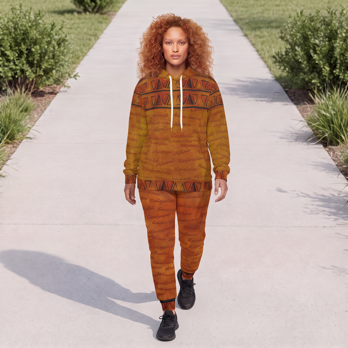 All Roads Lead to Ghana Bundle | Hoodie & Joggers | Kinky Nomad