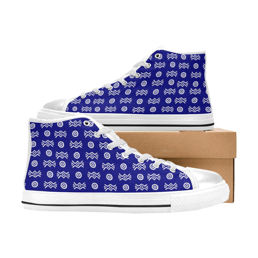 High Top Sneakers | Adinkra | Savanna Sole | Boho Sole & Crown | Kinky Nomad