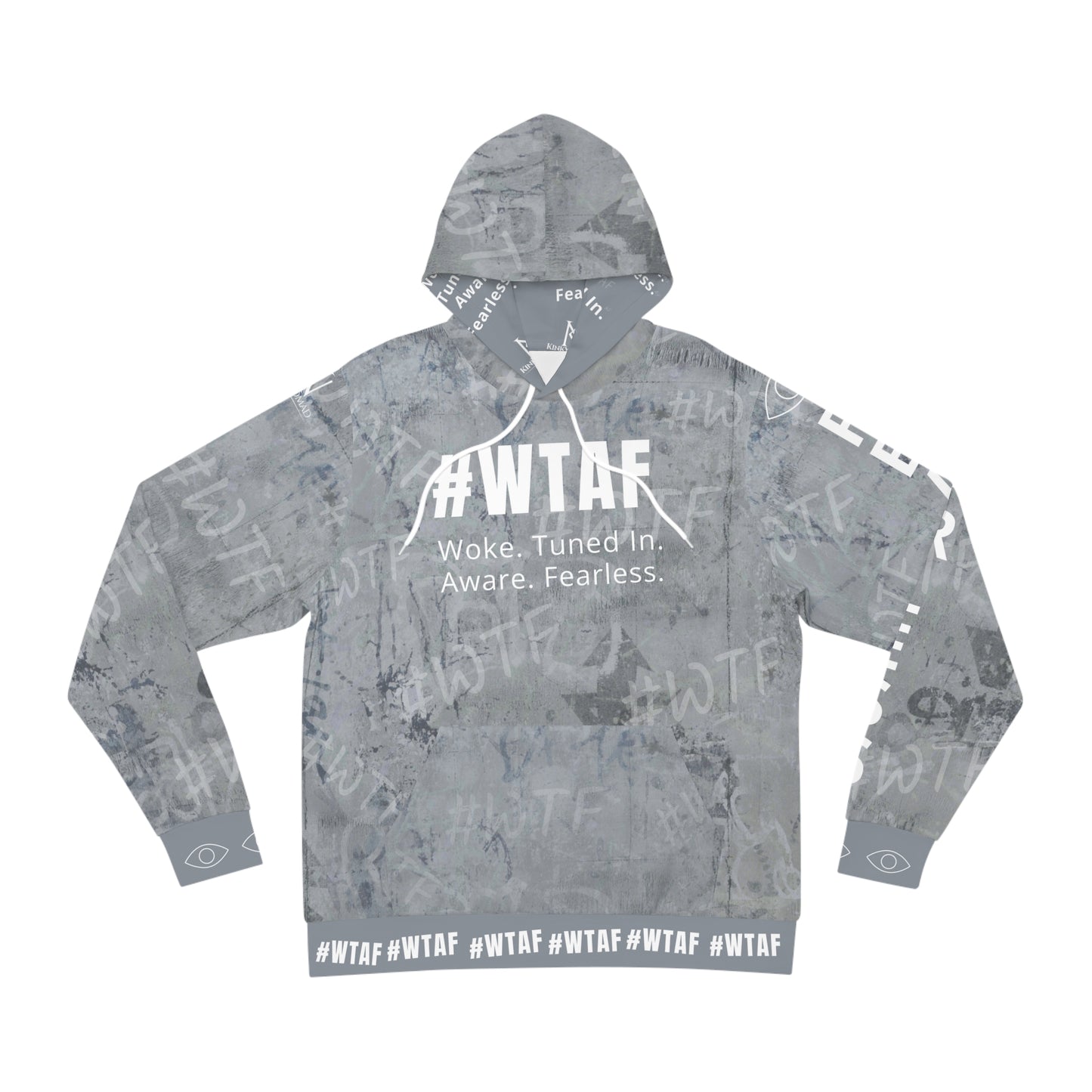 #WTAF Hoodie – Woke. Tuned In. Aware. Fearless.