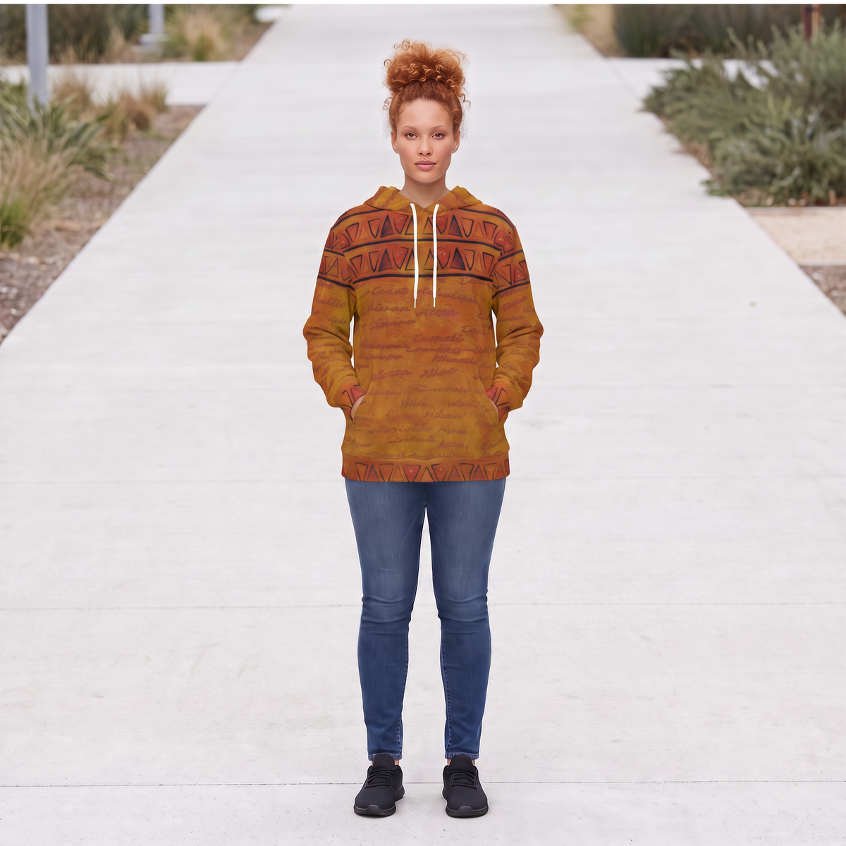 All Roads Lead to Ghana Hoodie | ALTG Series | Unisex | Kinky Nomad