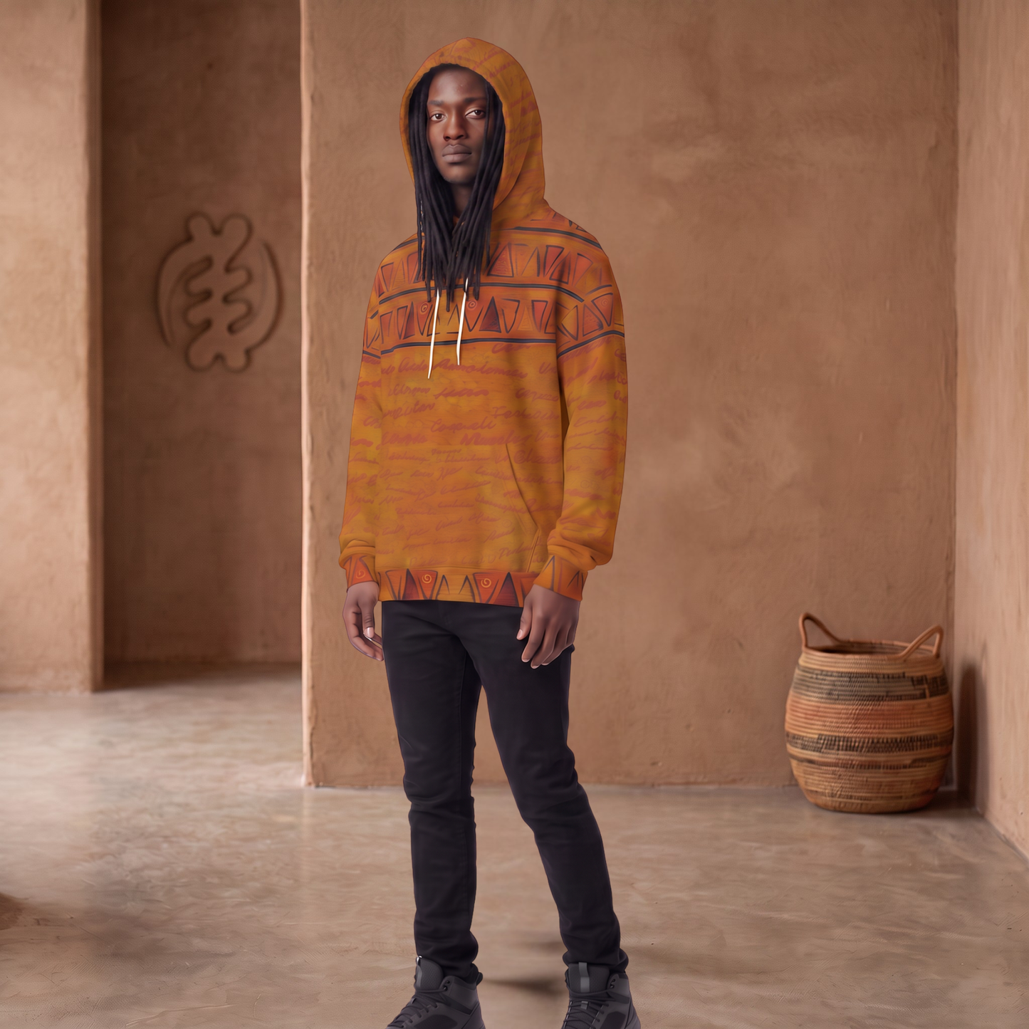 All Roads Lead to Ghana Hoodie | ALTG Series | Kinky Nomad