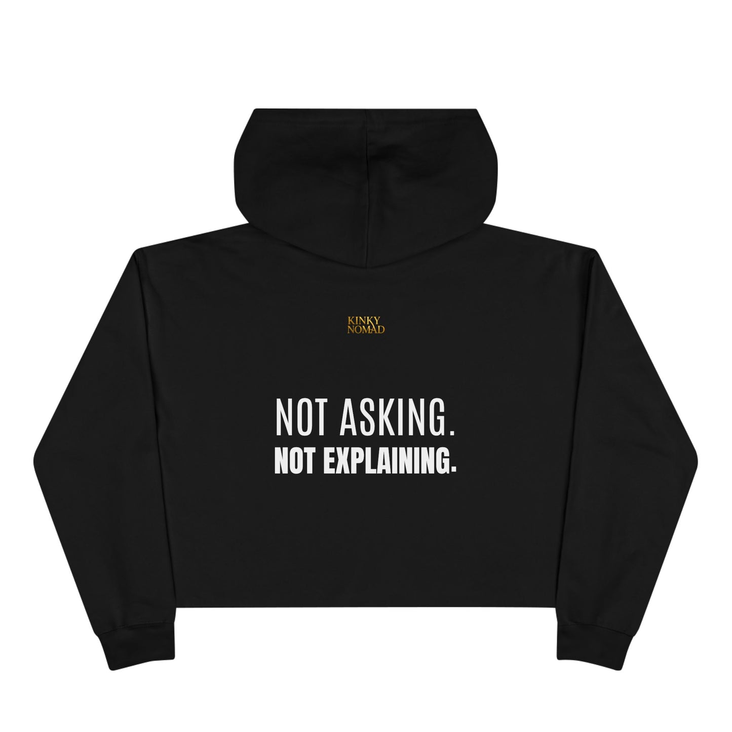 Cropped Hoodie | Manifesto & Kemet Series | Kinky Nomad