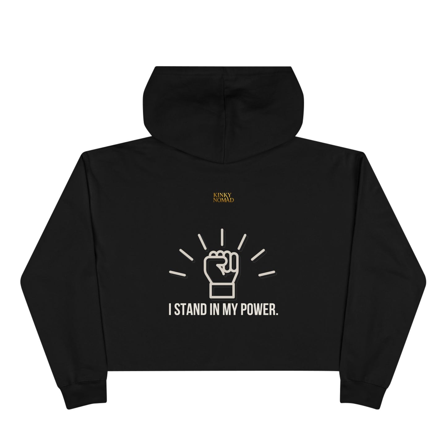 Cropped Hoodie | Manifesto & Kemet Series | Kinky Nomad