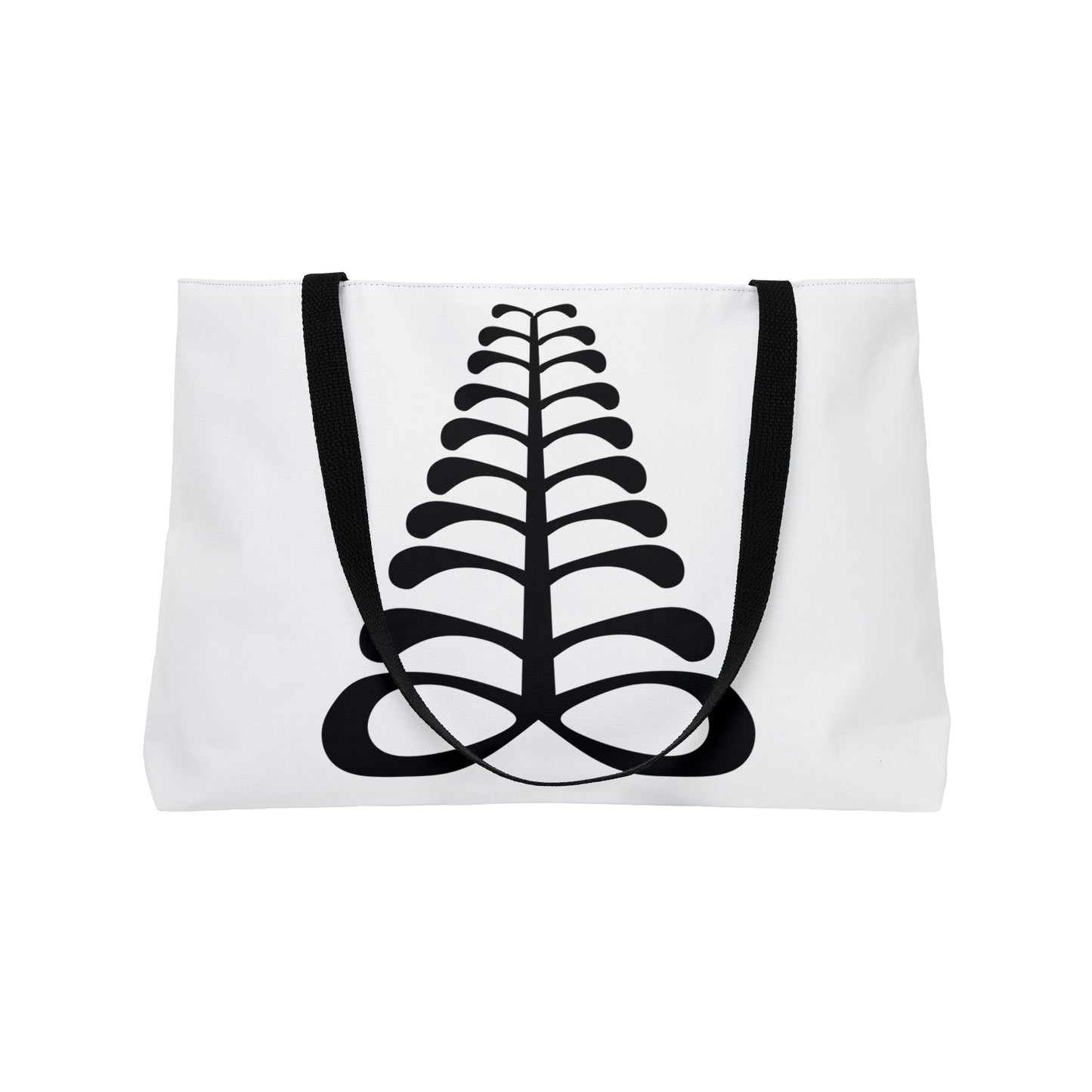 Weekender Tote Bag | Aya Bogolan Ghana Eye of Horus | Kinky Nomad