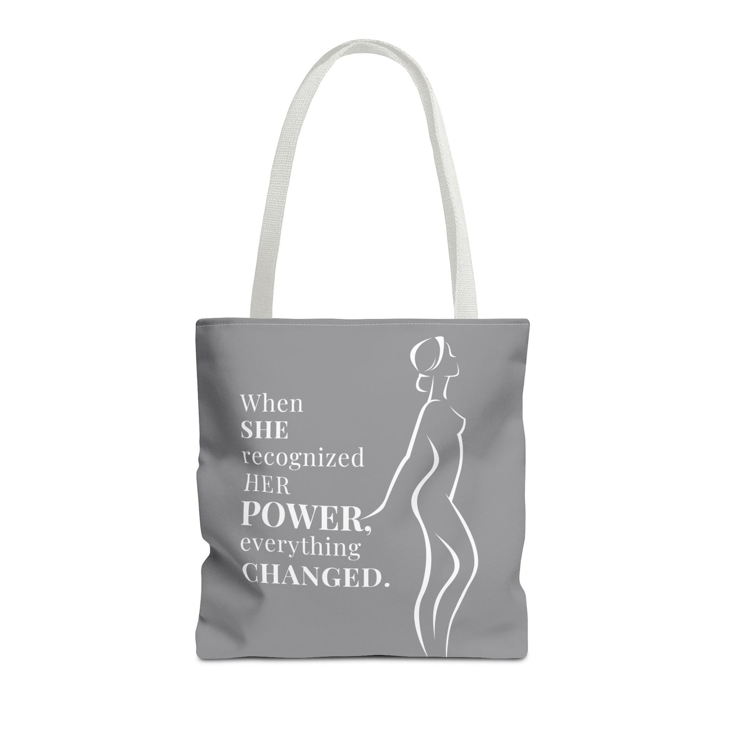 HER POWER, Feminist Gift, Eco-Friendly, Reusable Shopping, Statement Bag, Advocacy